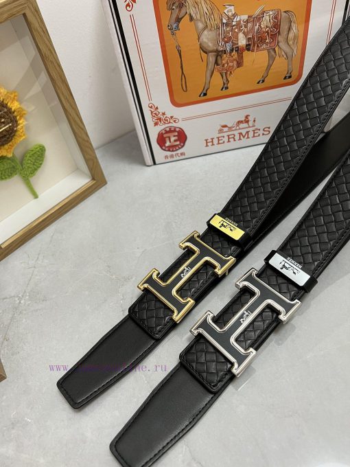 Hermes Hermès  Material: Leather Belt with 100% Head Layer. The leather belt is guaranteed t 05yy6v5x - Image 2