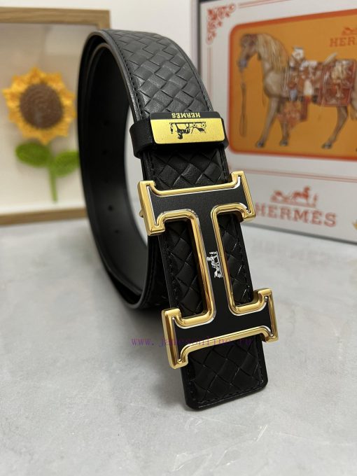 Hermes Hermès  Material: Leather Belt with 100% Head Layer. The leather belt is guaranteed t tlwyxfhy - Image 2