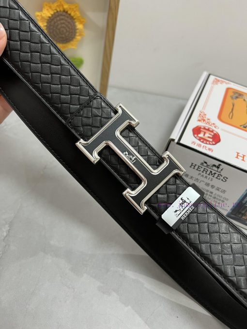 Hermes Hermès  Material: Leather Belt with 100% Head Layer. The leather belt is guaranteed t 05yy6v5x - Image 7