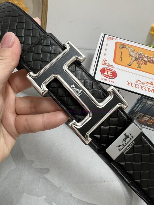 Hermes Hermès  Material: Leather Belt with 100% Head Layer. The leather belt is guaranteed t wy70pnln - Image 7