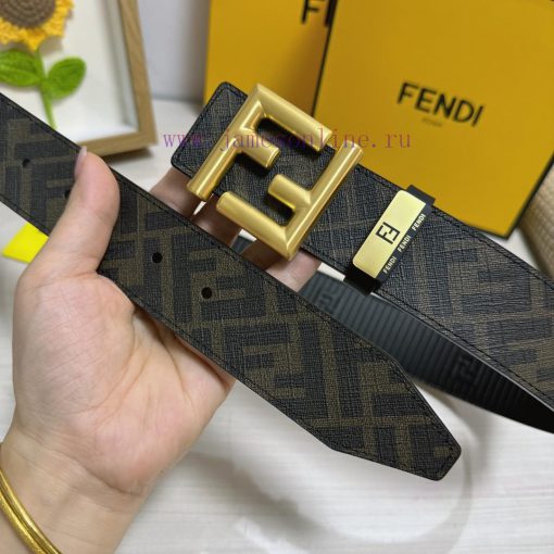 Fendi FENDIMaterial: Leather Belt with 100% Head Layer. The leather belt is guaranteed to be v1vkyzgm - Image 4
