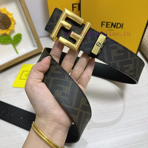Fendi FENDIMaterial: Leather Belt with 100% Head Layer. The leather belt is guaranteed to be v1vkyzgm - Image 5