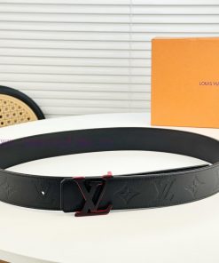 LV business casual formal wear can be worn with 3.8cm buckle, polished buckle is fashionable s0bnzc1b