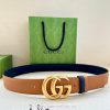 The width of the GUCCI series is 4.0cm, and the iconic double G steel buckle logo has been r h9jmfdtr