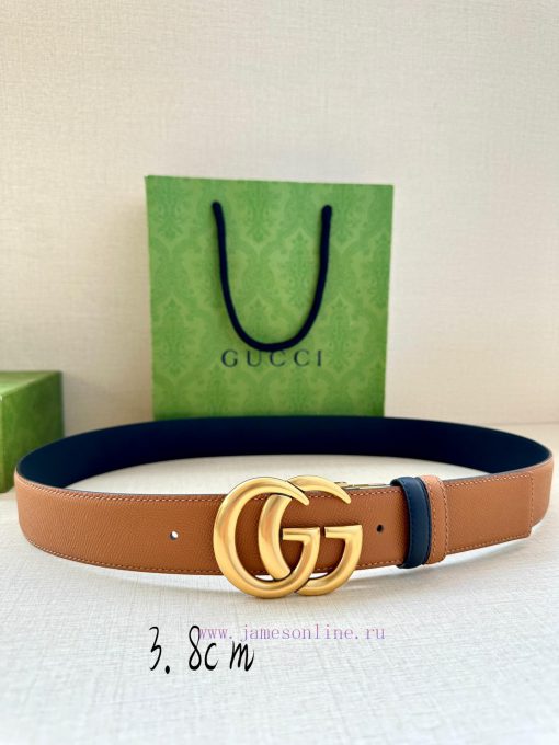 The width of the GUCCI series is 4.0cm, and the iconic double G steel buckle logo has been r h9jmfdtr