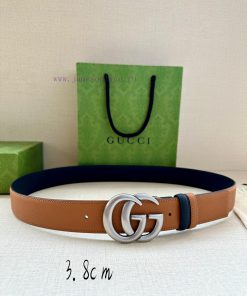 The width of the GUCCI series is 4.0cm, and the iconic double G steel buckle logo has been r hgk2us8l