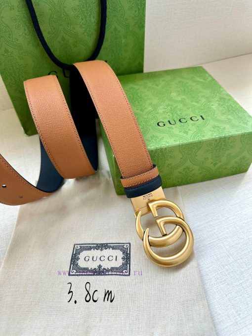 The width of the GUCCI series is 4.0cm, and the iconic double G steel buckle logo has been r h9jmfdtr - Image 3