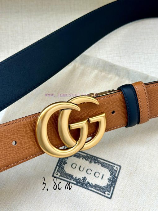 The width of the GUCCI series is 4.0cm, and the iconic double G steel buckle logo has been r h9jmfdtr - Image 4