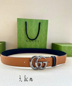 The width of the GUCCI series is 4.0cm, and the iconic double G steel buckle logo has been r dc5fba1h