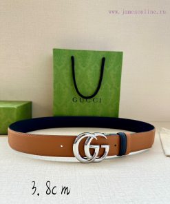 The width of the GUCCI series is 4.0cm, and the iconic double G steel buckle logo has been r gnji1lsg