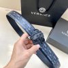 Width 4.0cm Versace This Palazzo belt is made of cowhide fabric and adorned with Le Pop Clas r7ecrxwx