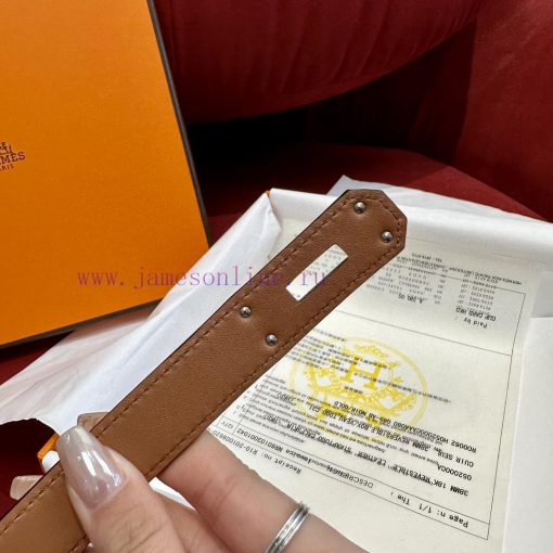 Customized Hermes Women's Belt Perfect Authentic Purchasing French Customized Pure Imported bp9famn8 - Image 10