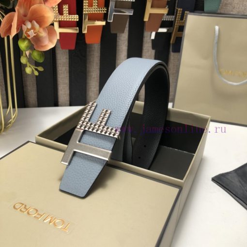 Tomford's latest popular double-sided top layer butter with original box and 3.8-wide new mo tgbll6f0 - Image 7