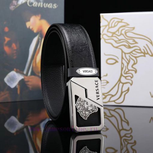 MADE IN ITALYComplete setVERSACEBuckle material: Two tone pure steel internal buckleBelt mat ji8eul83