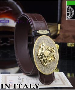 MADE IN ITALYComplete setVERSACE100% dual color pure steel buckle materialThe front of the b 560svg5r