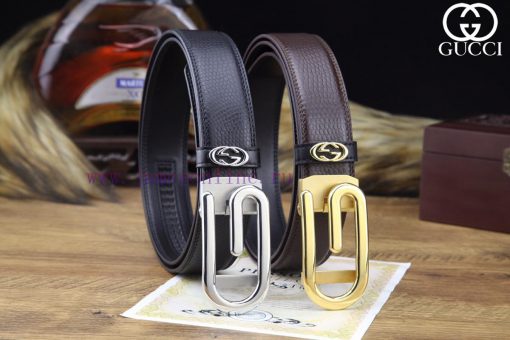 MADE IN ITALYComplete setGUCCI100% dual color pure steel buckle materialThe front of the bod ow3siet5 - Image 3