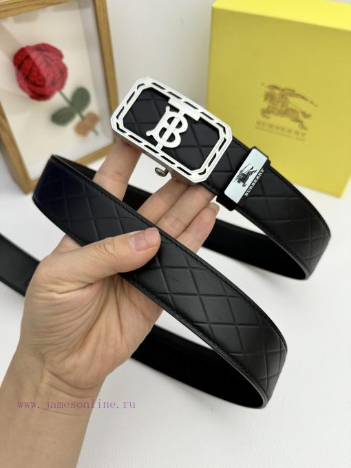 Burberry automatic beltMaterial: Leather Belt with 100% Head Layer. The leather belt is guar wijiky5e - Image 5
