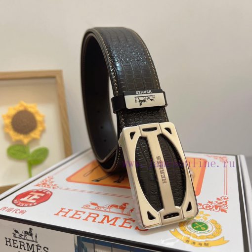 Hermes Hermès  Material: Leather Belt with 100% Head Layer. The leather belt is guaranteed t tj3t588n - Image 3