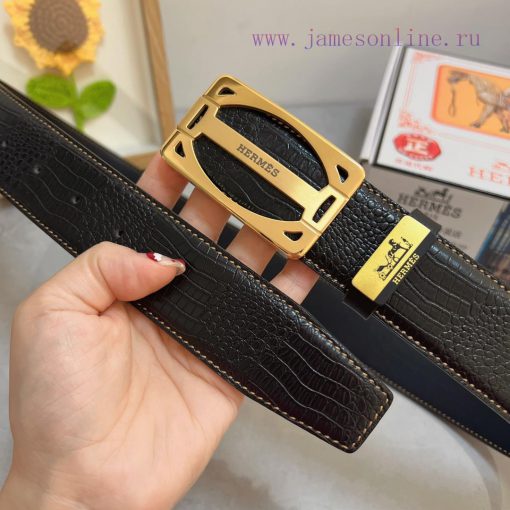 Hermes Hermès  Material: Leather Belt with 100% Head Layer. The leather belt is guaranteed t 459yf4ky - Image 4