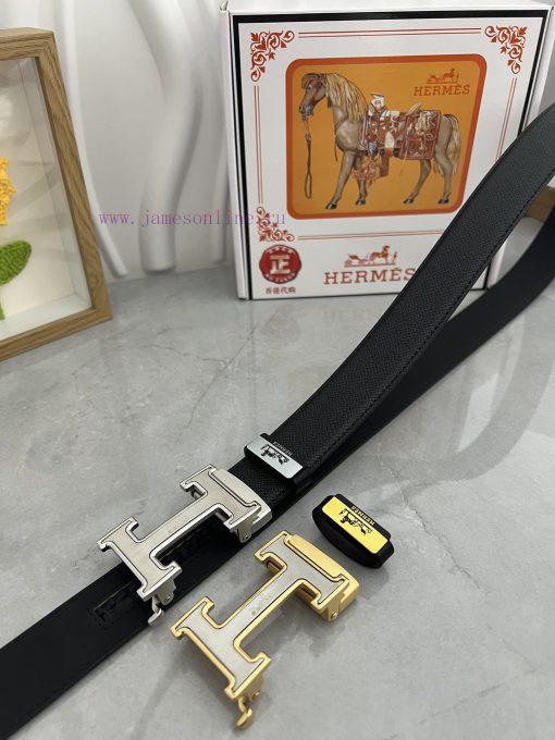 Hermes Herm è s automatic beltMaterial: Leather Belt with 100% Head Layer. The leather belt 8cq8nhjh - Image 2