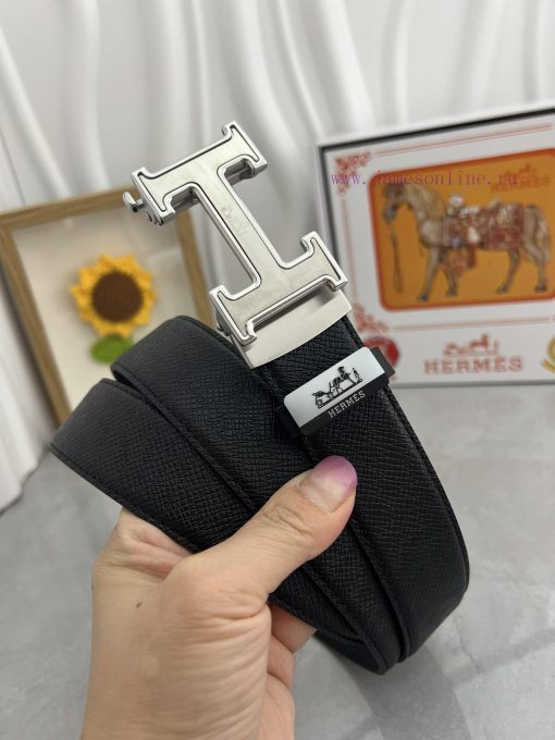 Hermes Herm è s automatic beltMaterial: Leather Belt with 100% Head Layer. The leather belt 8cq8nhjh - Image 4