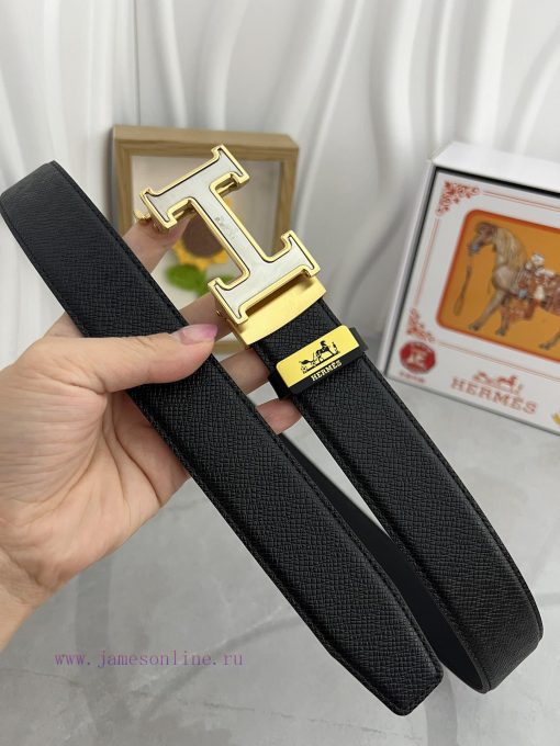 Hermes Herm è s automatic beltMaterial: Leather Belt with 100% Head Layer. The leather belt x2mexdzn - Image 3