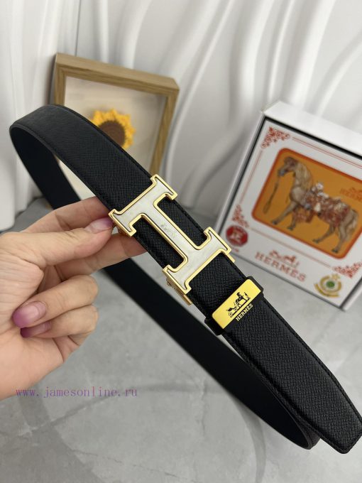 Hermes Herm è s automatic beltMaterial: Leather Belt with 100% Head Layer. The leather belt x2mexdzn - Image 4