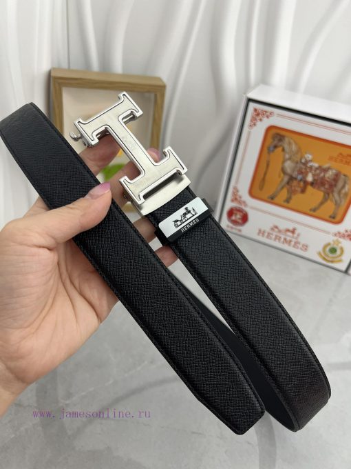 Hermes Herm è s automatic beltMaterial: Leather Belt with 100% Head Layer. The leather belt 8cq8nhjh - Image 6