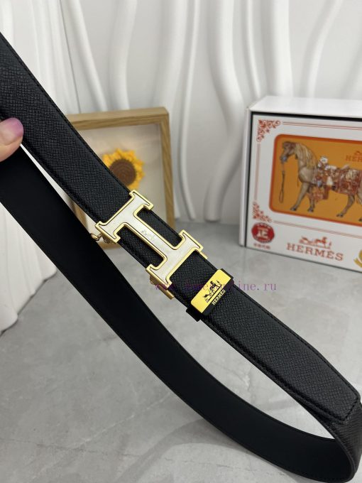 Hermes Herm è s automatic beltMaterial: Leather Belt with 100% Head Layer. The leather belt x2mexdzn - Image 5