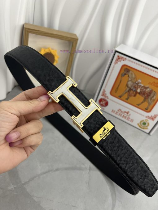 Hermes Herm è s automatic beltMaterial: Leather Belt with 100% Head Layer. The leather belt 8cq8nhjh - Image 7