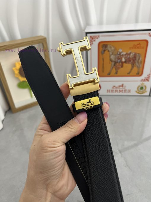 Hermes Herm è s automatic beltMaterial: Leather Belt with 100% Head Layer. The leather belt x2mexdzn - Image 6