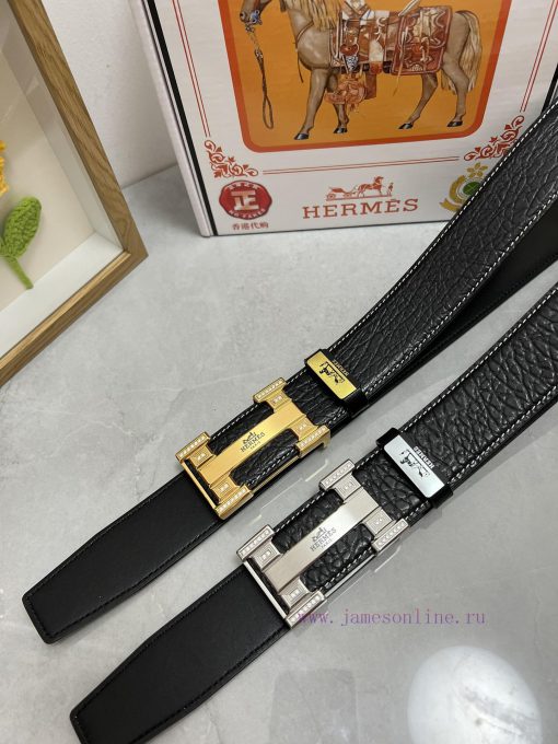 Hermes Hermès  Material: Leather Belt with 100% Head Layer. The leather belt is guaranteed t n2zcqlzt - Image 10