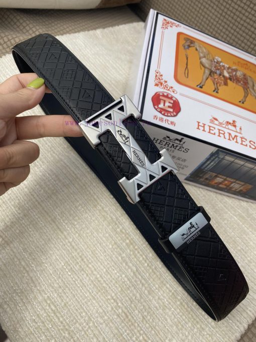 Hermes Hermès CMaterial: Leather Belt with 100% Head Layer. The leather belt is guaranteed t pd5lm0m6 - Image 5