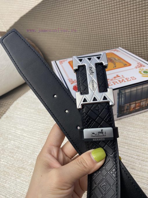 Hermes Hermès CMaterial: Leather Belt with 100% Head Layer. The leather belt is guaranteed t pd5lm0m6 - Image 9
