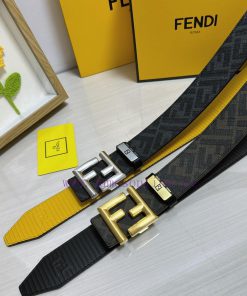 Fendi FENDIMaterial: Leather Belt with 100% Head Layer. The leather belt is guaranteed to be k1l88rt5