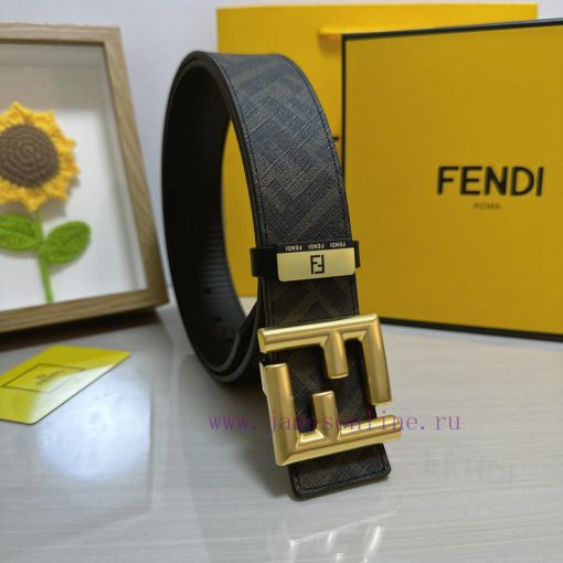 Fendi FENDIMaterial: Leather Belt with 100% Head Layer. The leather belt is guaranteed to be m56f52pt