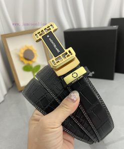 Montblanc Automatic BeltMaterial: Leather Belt with 100% Head Layer. The leather belt is gua ue3mqmi7