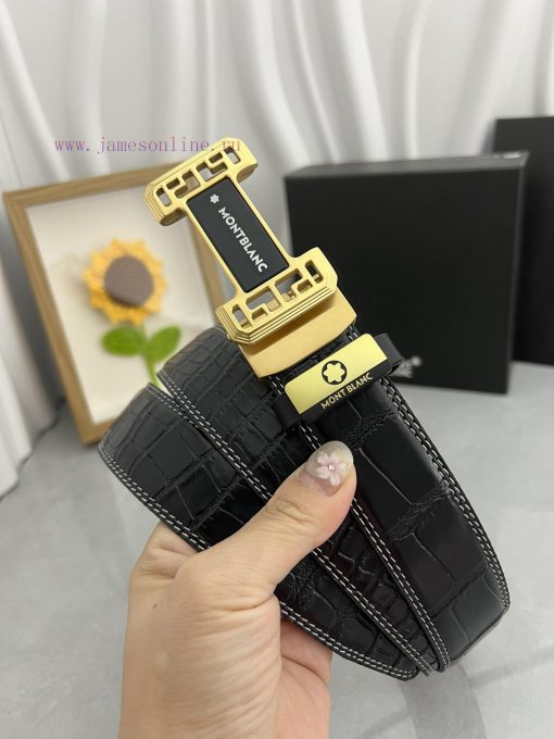Montblanc Automatic BeltMaterial: Leather Belt with 100% Head Layer. The leather belt is gua ue3mqmi7