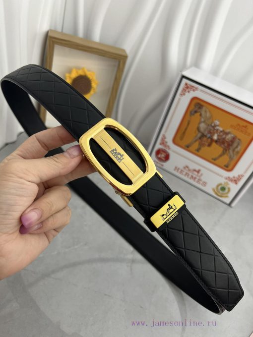 Hermes Herm è s automatic beltMaterial: Leather Belt with 100% Head Layer. The leather belt nkpxwvae - Image 4