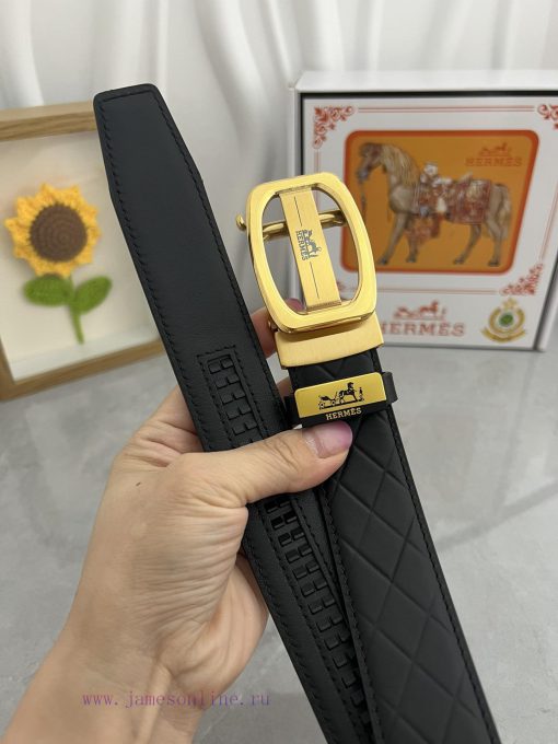 Hermes Herm è s automatic beltMaterial: Leather Belt with 100% Head Layer. The leather belt nkpxwvae - Image 6