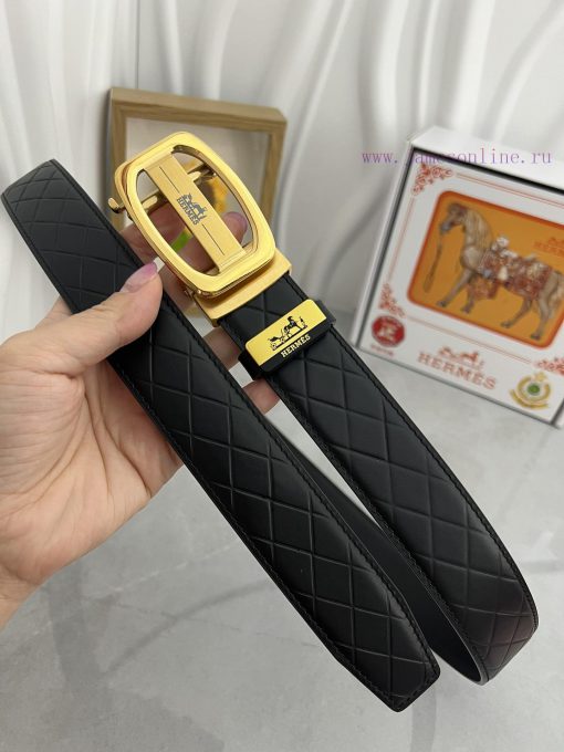 Hermes Herm è s automatic beltMaterial: Leather Belt with 100% Head Layer. The leather belt qaus0isc - Image 8