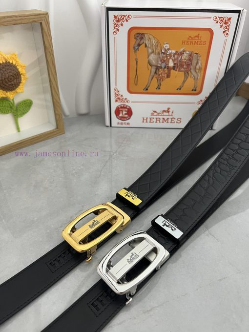 Hermes Herm è s automatic beltMaterial: Leather Belt with 100% Head Layer. The leather belt 71ubn7x0 - Image 8