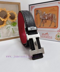Hermes Hermès  Material: Leather Belt with 100% Head Layer. The leather belt is guaranteed t sxas7bi2