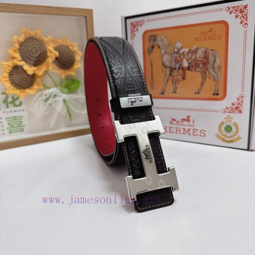 Hermes Hermès  Material: Leather Belt with 100% Head Layer. The leather belt is guaranteed t sxas7bi2