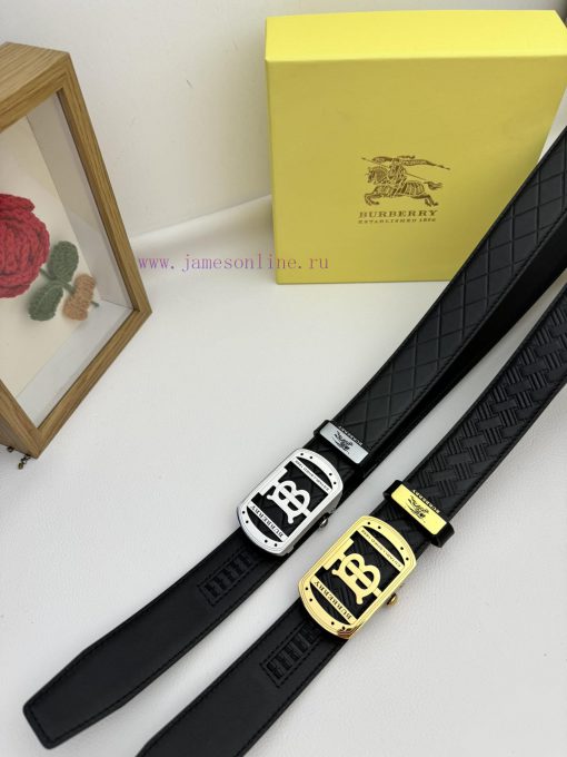 Burberry automatic beltMaterial: Leather Belt with 100% Head Layer. The leather belt is guar i46h5y73 - Image 2