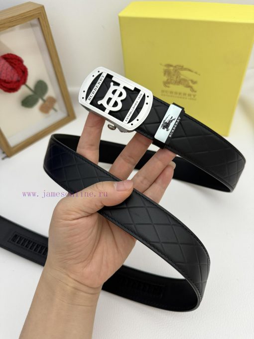 Burberry automatic beltMaterial: Leather Belt with 100% Head Layer. The leather belt is guar x00aax5x - Image 5