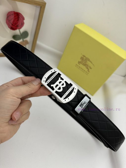 Burberry automatic beltMaterial: Leather Belt with 100% Head Layer. The leather belt is guar x00aax5x - Image 6