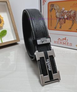 Hermes Hermès  Material: Leather Belt with 100% Head Layer. The leather belt is guaranteed t ip1rw1ka