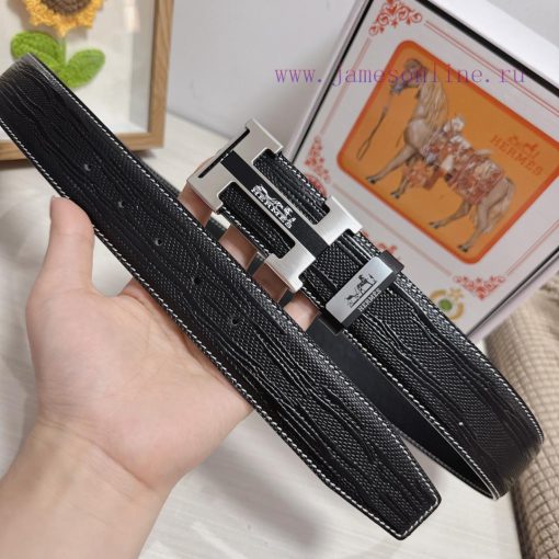 Hermes Hermès  Material: Leather Belt with 100% Head Layer. The leather belt is guaranteed t ip1rw1ka - Image 3