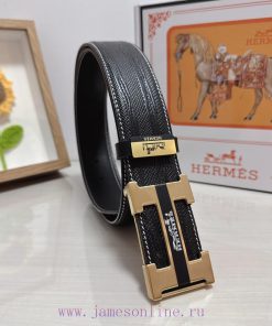 Hermes Hermès  Material: Leather Belt with 100% Head Layer. The leather belt is guaranteed t qcibtnr4